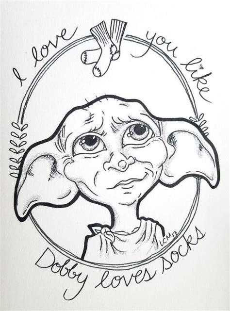 Dobby Drawing at PaintingValley.com | Explore collection of Dobby Drawing