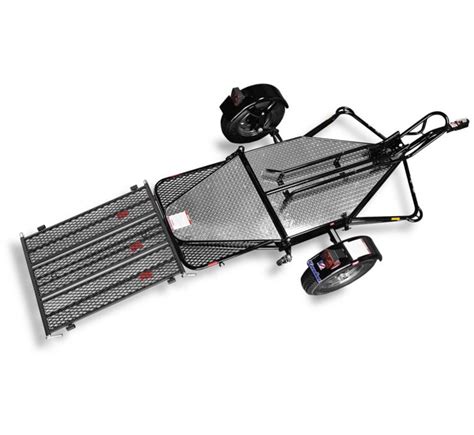 Kendon Trailers Single Ride-Up SRL Stand-Up Motorcycle Trailer BB107RU-4 - Walmart.com - Walmart.com