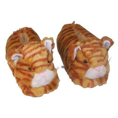 Happy Feet Mens and Womens Cat Animal Slippers - Walmart.com