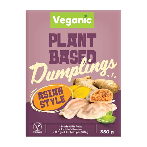 Plant-Based ASIAN STYLE DUMPLINGS - VEGANIC OÜ