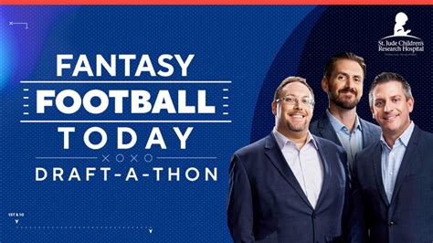 Fantasy Football Today Draft-A-Thon: How to stream, watch six hours of ...