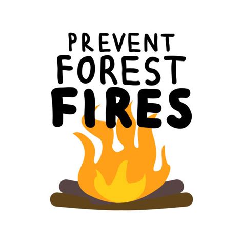 Forest Fire Prevention Illustrations, Royalty-Free Vector Graphics & Clip Art - iStock