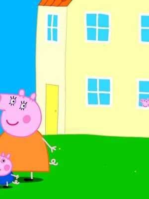 Peppa Pig House Wallpaper - iXpap | Peppa pig house, Peppa pig wallpaper, Pig wallpaper