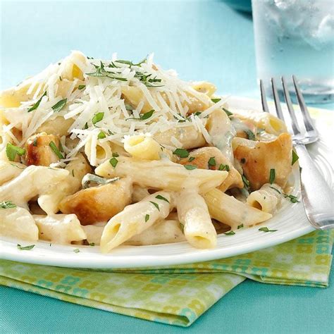 Penne Gorgonzola with Chicken Recipe: How to Make It | Taste of Home