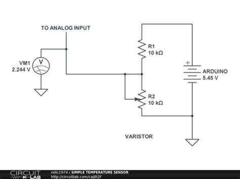 Temperature Sensor Circuit Design