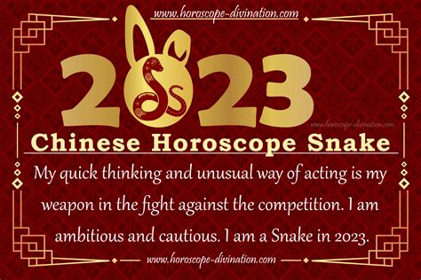 Chinese Horoscope 2023 Snake - Prediction & Future