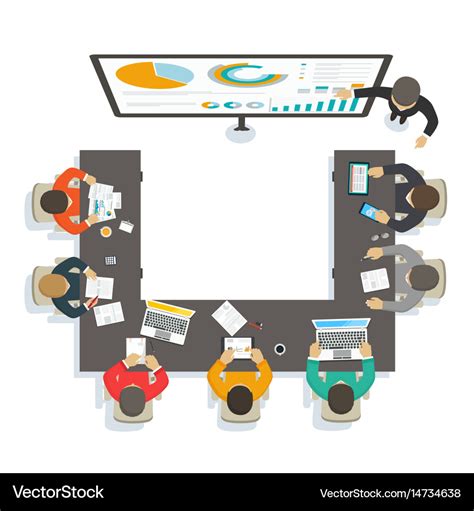 Business seminar Royalty Free Vector Image - VectorStock