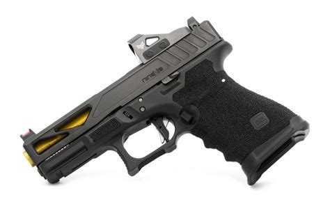 NineX19 – Glock 19/23 Enhanced Magwell – Fits Compact OEM Factory Frames – Steel City Arsenal