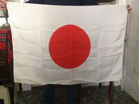 Mavin | Vintage WWII WW2 Japanese Meatball “Good Luck” Silk Flag ...