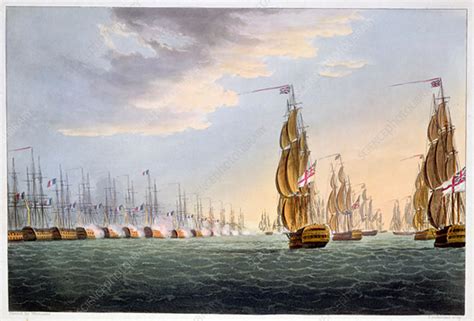 Battle of the Nile, August 1st 1798 - Stock Image - C042/1838 - Science Photo Library