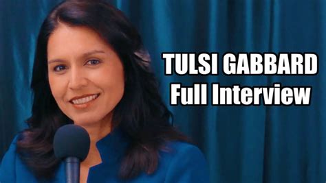 Tulsi Gabbard Full Interview – Jimmy Dore's Official Website