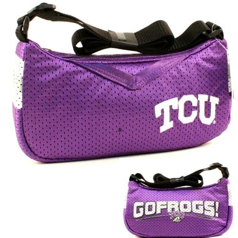 Blowout - TCU Merchandise - Jersey Hobo Purses - 4 Purses For $20.00 - TCU - Wholesale NCAA ...