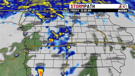 Heavy rain and cool weather ahead for central Iowa | who13.com