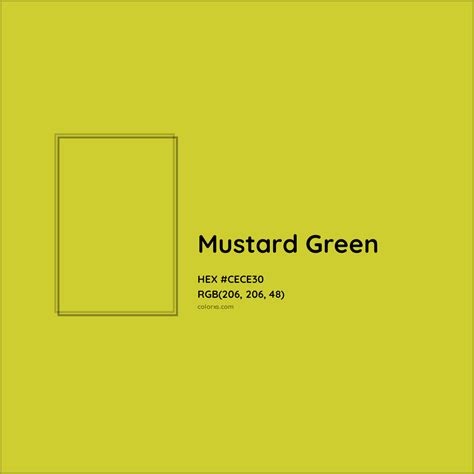 About Mustard Green - Color codes, similar colors and paints - colorxs.com