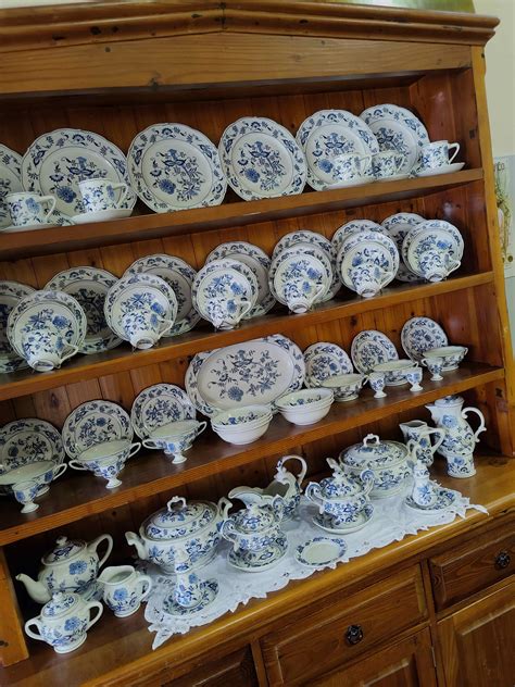 BLUE DANUBE CHINA JAPAN 87 PIECE SET – Tomatoq