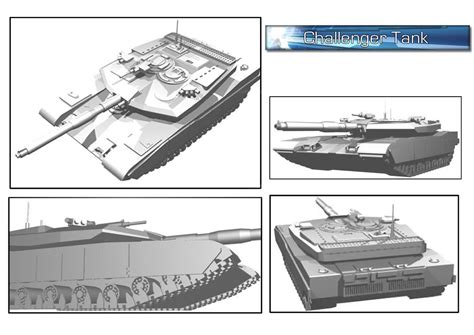 Challenger Tank by cagarner on DeviantArt