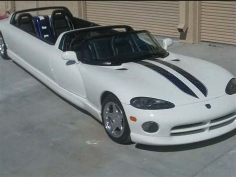 World’s Only Dodge Viper Limousine Fails to Secure Even One Bid After ...