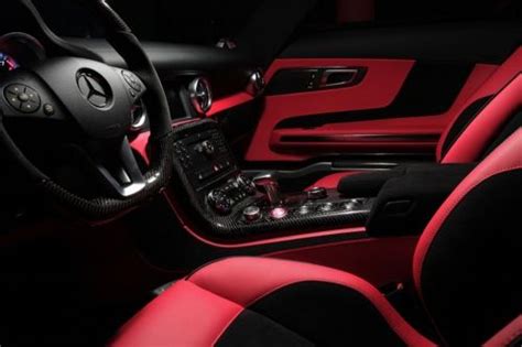 Sports car. #The1stClassLifestyle | Red interior car, Matte black cars, Bmw red