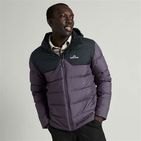 Epiq Men's Hooded Down Jacket