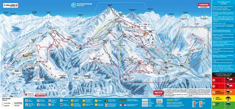 Verbier Piste And Ski Trail Maps