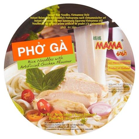 Mama Soup Noodles Bowl Pho Ga Flavour 65g from Buy Asian Food 4U