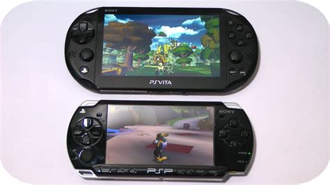 PS Vita Ratchet and Clank Trilogy vs. PSP Ratchet and Clank Size ...