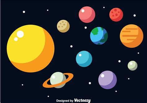 Solar System Vector 96092 Vector Art at Vecteezy