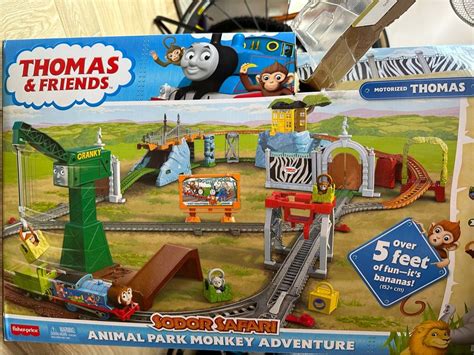 Thomas and Friends Sodor Safari Animal Park Monkey Adventure, Hobbies ...