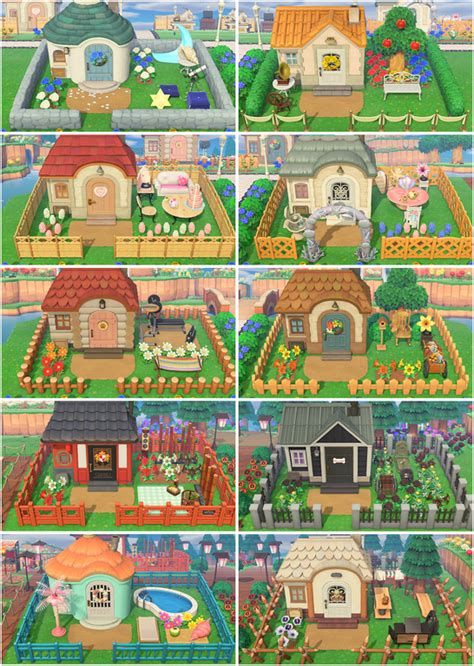 I finished all my villagers' yards! : ac_newhorizons | Animal crossing 3ds, Animal crossing ...