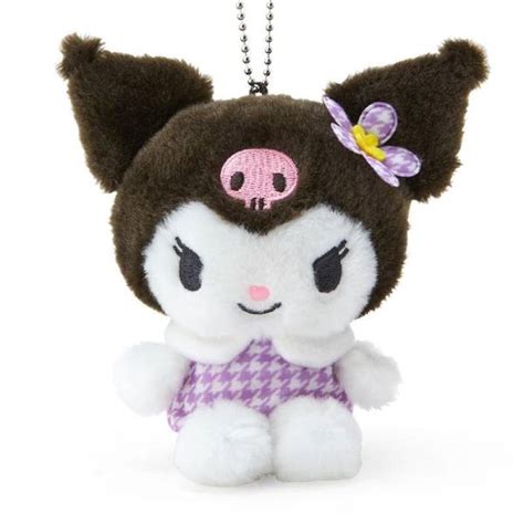 Sanrio Plush: Kaohana - Mascot Holder - Kuromi | Nin-Nin-Game.com