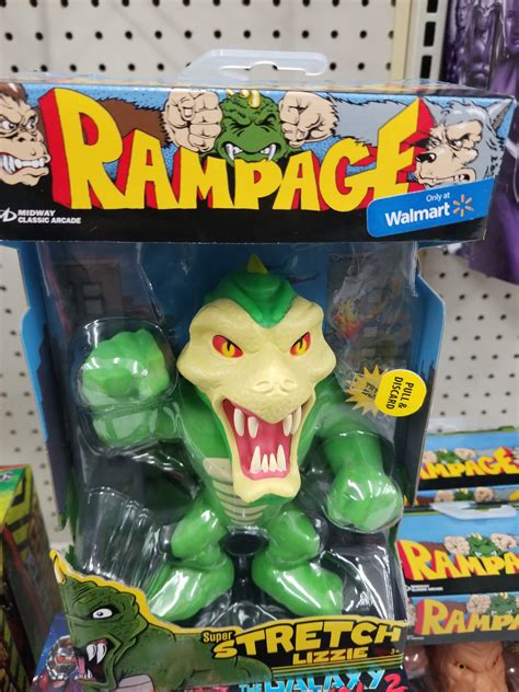 Walmart Exclusive Rampage Video Game Stretchy Figures - The Toyark - News