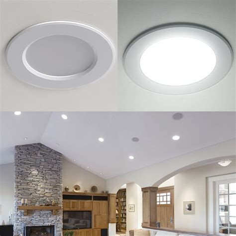 8w 35 inch 400lm led recessed lighting daylight white led with regard ...