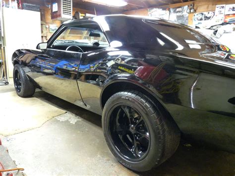 1968 LS3 Camaro Blacked out completely, the rims are Boyd Coddington billet "Junk Yard Dogs ...