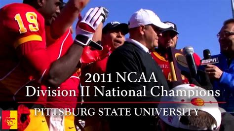 The Championship Season: Pittsburg State Football - YouTube