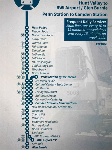 Baltimore Light Rail Schedule Northbound Weekend | Shelly Lighting