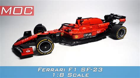 Lego Moc Instruction F1 2023, 2022, 2021, 2020, 2019 1:8 Scale And 1:10 ...