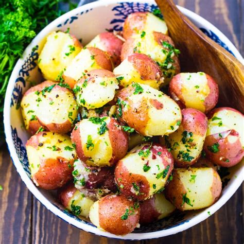 Buttered Parsley Potatoes - Spicy Southern Kitchen