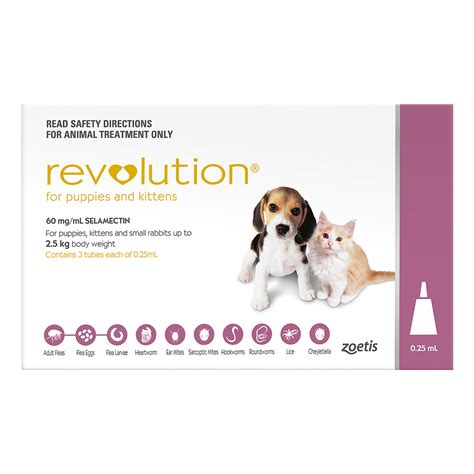 Buy Revolution (Selamectin) For Kittens (Pink) 3 Pack Online