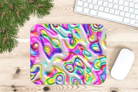 Mouse Pad PNG Abstract Sublimation Design