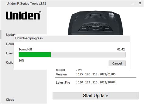 uniden r4 update question | Radar Detector & Countermeasure Forum