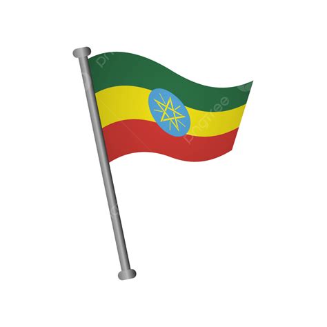 Ethiopia Flag Icon, Ethiopia, Flag, Ethiopia Flag PNG and Vector with Transparent Background for ...