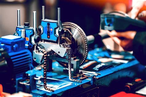 Assembly Line of Mechanical Engineering Stock Image - Image of technology, equipment: 145032083