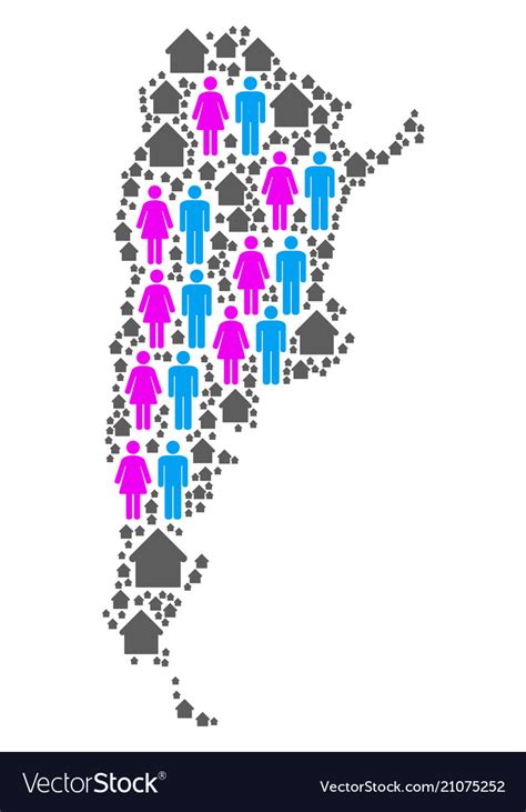 Population Density Map Of Argentina