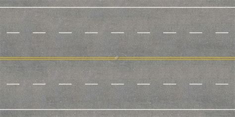 Four lane road PBR texture seamless 21587 | Road texture, Texture ...