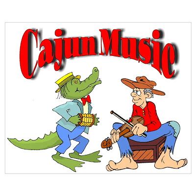 Cajun Music Poster