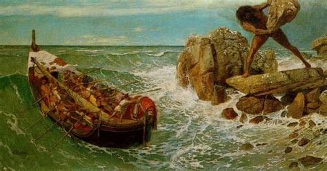 Odysseus and Polyphemus by Arnold Böcklin (1827-1902) (1858-1921) | The ...