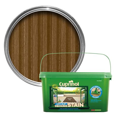 Cuprinol Natural Oak Decking Stain 2.5L | Departments | DIY at B&Q