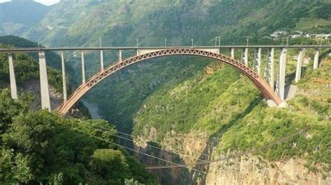 Inauguration of the World's Highest Chenab Railway Bridge