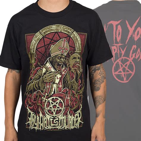 Thy Art Is Murder"Evil Pope" T-Shirt - Thy Art Is Murder