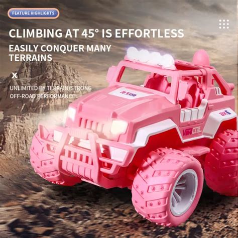 REMOTE CONTROL BARBIE Pink Electric Off-road Remote Control Toy Car Xmas Gift $48.99 - PicClick
